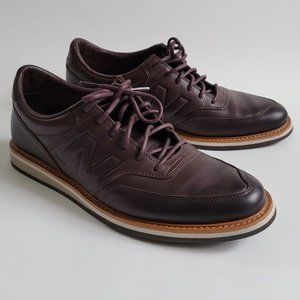 New Balance 1100 Loafer, Brown Leather Dress Sneaker, Men's Sz 8.5